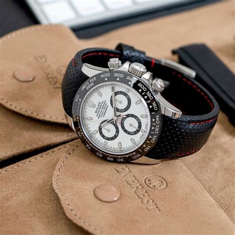 white strap rolex watch|everest watch strap for rolex.